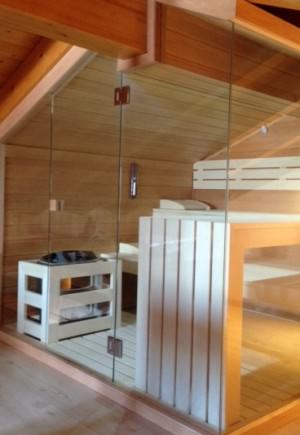 15 - Custom Designed Sauna - Las Collons:Switzerland
