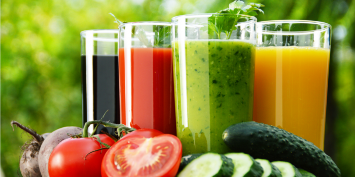 Detox your body with a juice cleanse and regular sauna sessions